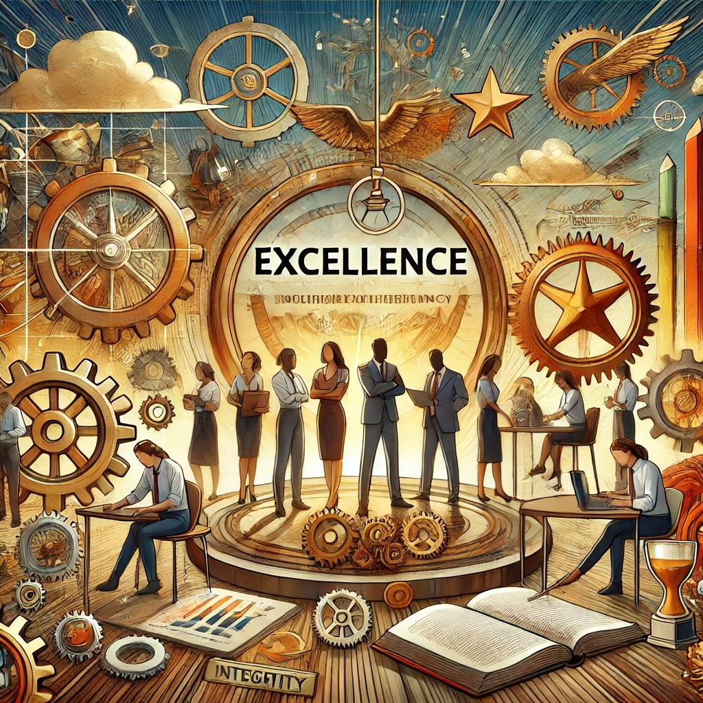 Pillar No. 2. Excellence: We believe that staying true in our private endeavors will ultimately lead to external rewards. We are not seeking positions of honor for their own sake.